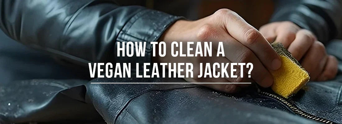 How to Clean a Vegan Leather Jacket?