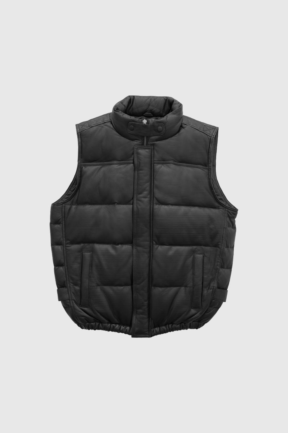 Mens Leather Vests