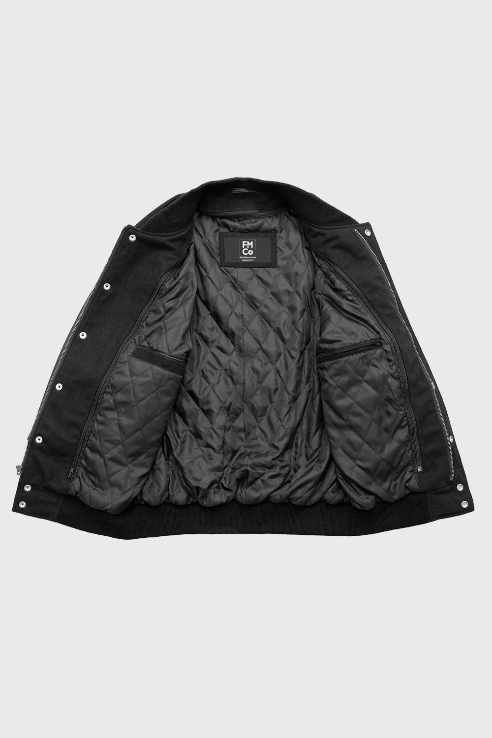 【FR2】Neo Leather Varsity Jacket Think different. 