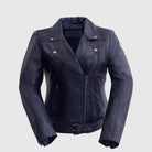 Chloe Womens Fashion Leather Jacket Violet Women's Leather Jacket Whet Blu NYC