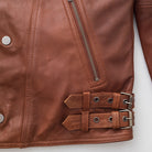 Brooklyn Mens Lambskin Leather Jacket Red Ford Men's Motorcycle style Jacket Whet Blu NYC