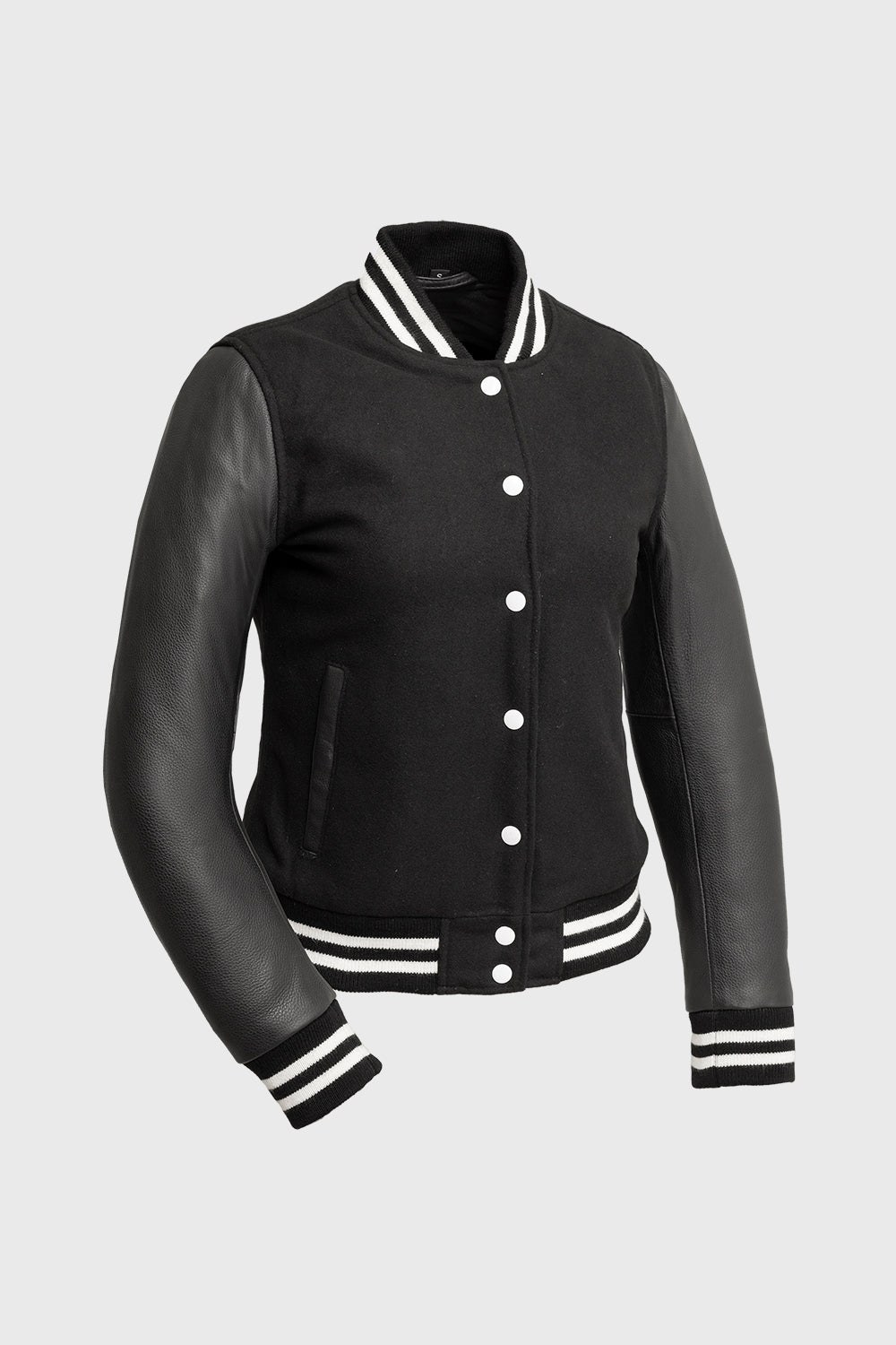 Sarah - Women's Varsity Jacket First Manufacturing Company