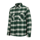 Vintage - Men’s Plaid Motorcycle flannel Shirt Men's Shirt Garments Green White S