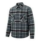 Vintage - Men’s Plaid Motorcycle flannel Shirt Men's Shirt Garments Olive Gray S