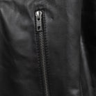 Serena Women's Asymmetrical Zipper Leather Jacket Jim & Mary Lou