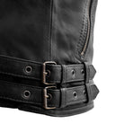 Queens Womens Fashion Leather Jacket Black Women's Fashion Moto Leather Jacket Whet Blu NYC
