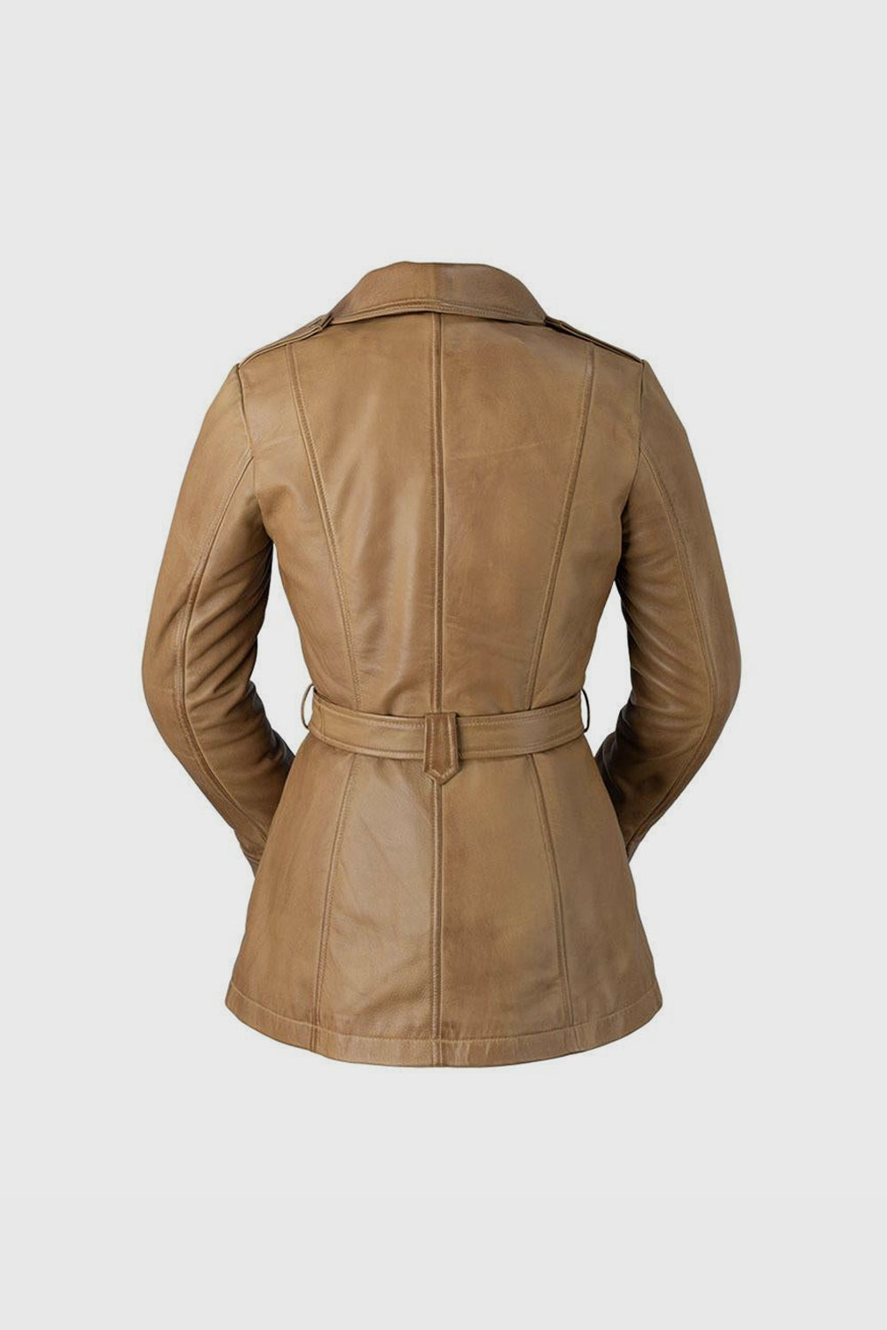 Traci Womens Leather Jacket Camel Women's Leather Jacket Whet Blu NYC
