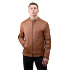 Lucas Men's Leather Jacket FMCo NY Whiskey XS