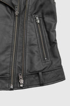 Chloe womens Fashion Leather Jacket Black Women's Leather Jacket Whet Blu NYC