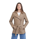 Juliette Women's Leather Jacket FMCo NY Camel XS