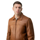 James Men's Leather Jacket FMCo NY