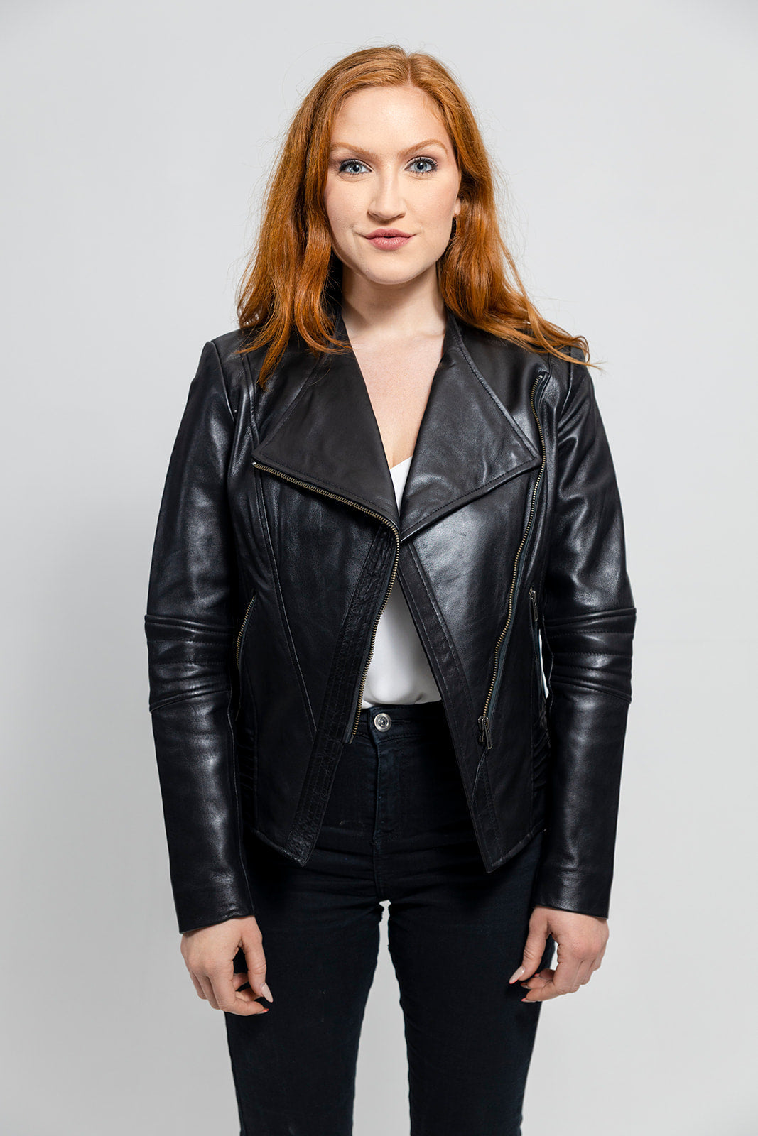 Trish Womens Leather Jacket Black Women's Leather Jacket Whet Blu NYC