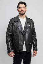 Nash Vegan Faux Leather Jacket