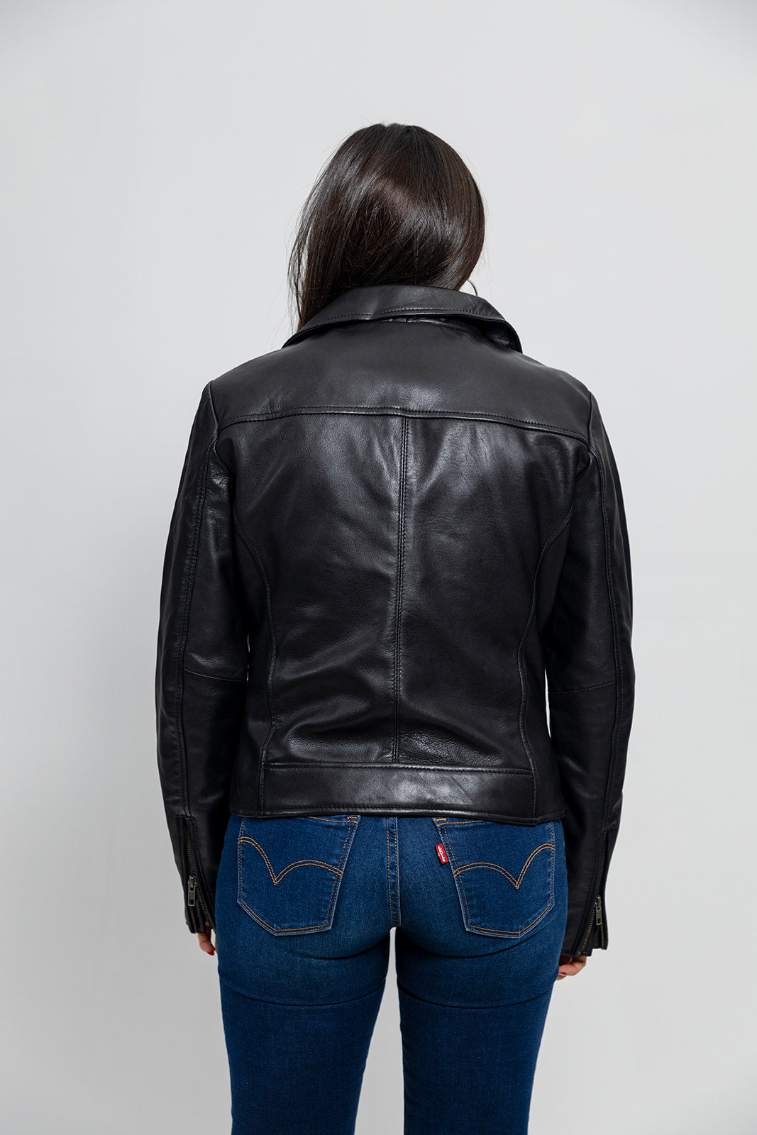 Betsy Womens Fashion Leather Jacket black Women's Leather Jacket Whet Blu NYC
