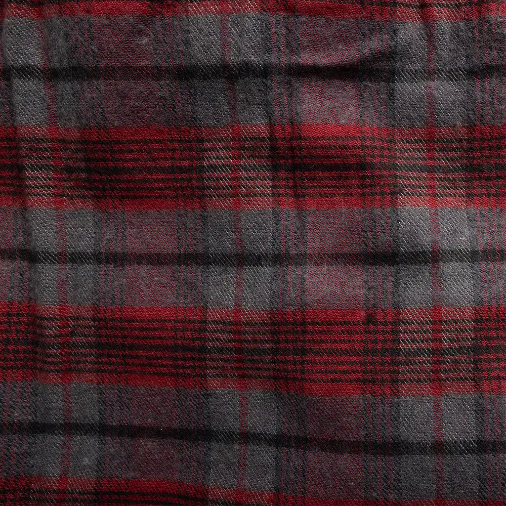 Vintage - Men’s Plaid Motorcycle flannel Shirt Men's Shirt Garments