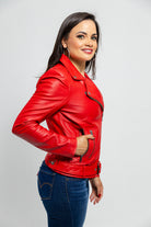 Chloe Womens Fashion Leather Jacket Women's Leather Jacket