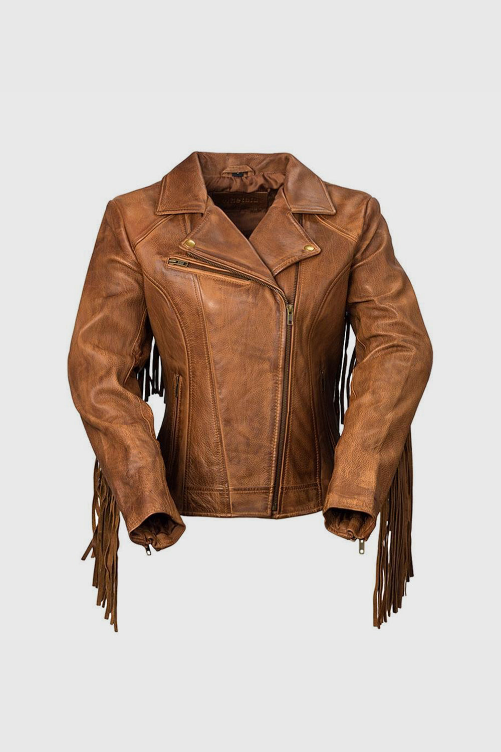Daisy Womens Fashion Leather Jacket Whiskey Women's Leather Jacket Whet Blu NYC