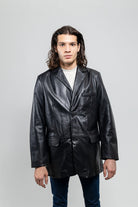 Esquire Mens Leather Jacket Men's Leather Jacket Whet Blu NYC