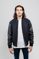 Mens Varsity Bomber Jacket Men's Varsity Bomber Jacker 
