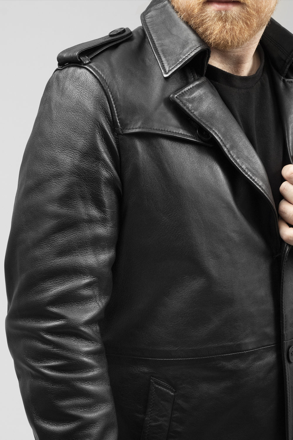 Parker Mens Fashion Leather Jacket Men's Leather Jacket