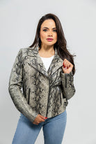Python - Women's Leather Jacket Women's Leather Jacket