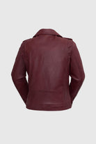 Rebel Womens Leather Jacket Oxblood Women's Leather Jacket