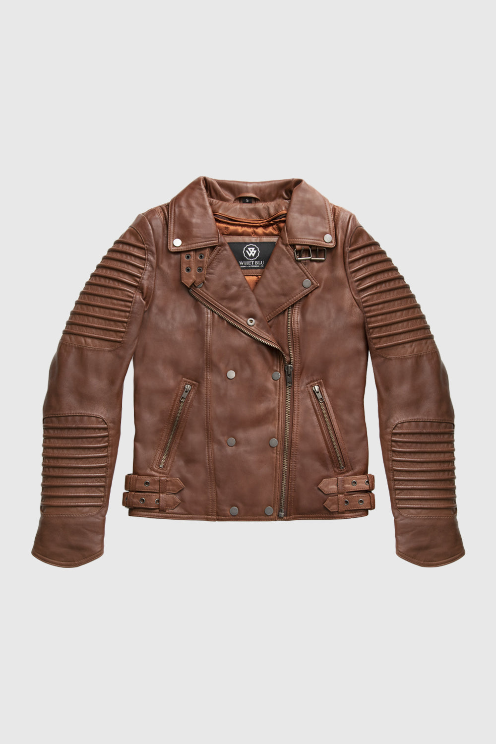 Queens Womens Fashion Lambskin Leather Jacket Red Ford Women's Fashion Moto Leather Jacket Whet Blu NYC