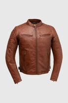 Zack Men's Fashion Leather Jacket Men's Leather Jacket FMCo NY