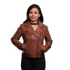 Betsy - Women's Fashion Lambskin Leather Jacket Women's Leather Jacket Whet Blu NYC