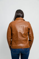 Rebel Womens Leather Jacket Whiskey Women's Leather Jacket Whet Blu NYC