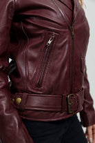 Rebel Womens Leather Jacket Oxblood Women's Leather Jacket Whet Blu NYC