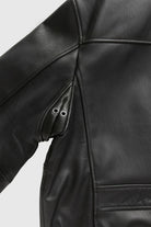 Baron Mens Bomber Leather Jacket Men's New Zealand Lambskin Jacket