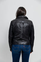 Betsy Womens Fashion Leather Jacket black Women's Leather Jacket Whet Blu NYC