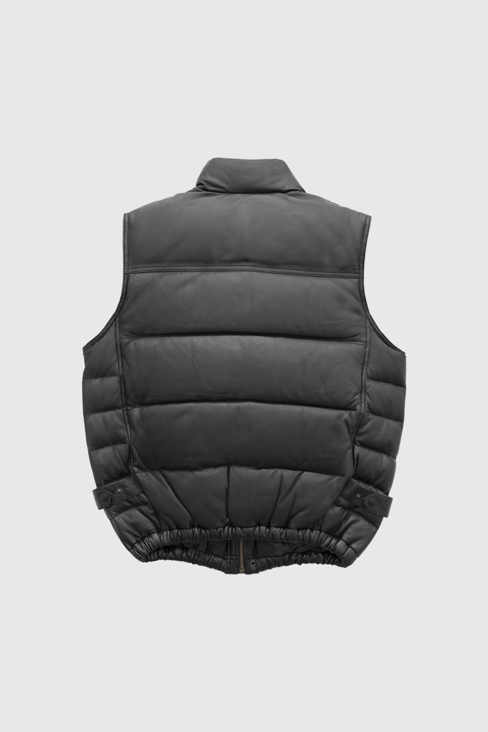 Carson Fashion Leather Vest Whet Blu NYC