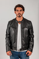 Clark Mens leather Jacket Men's Leather Jacket Whet Blu NYC