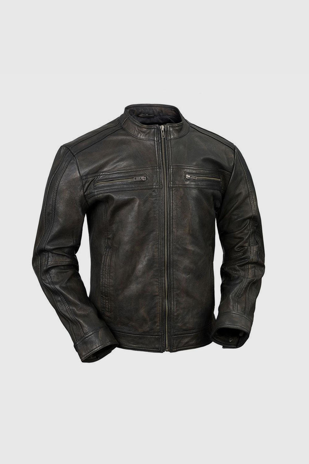 Cruiser Mens Leather Jacket Men's Leather Jacket Whet Blu NYC