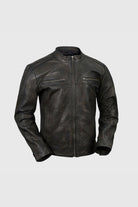 Cruiser Mens Leather Jacket Men's Leather Jacket Whet Blu NYC