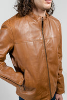 Grayson Leather Jacket Men's Leather Jacket Whet Blu NYC