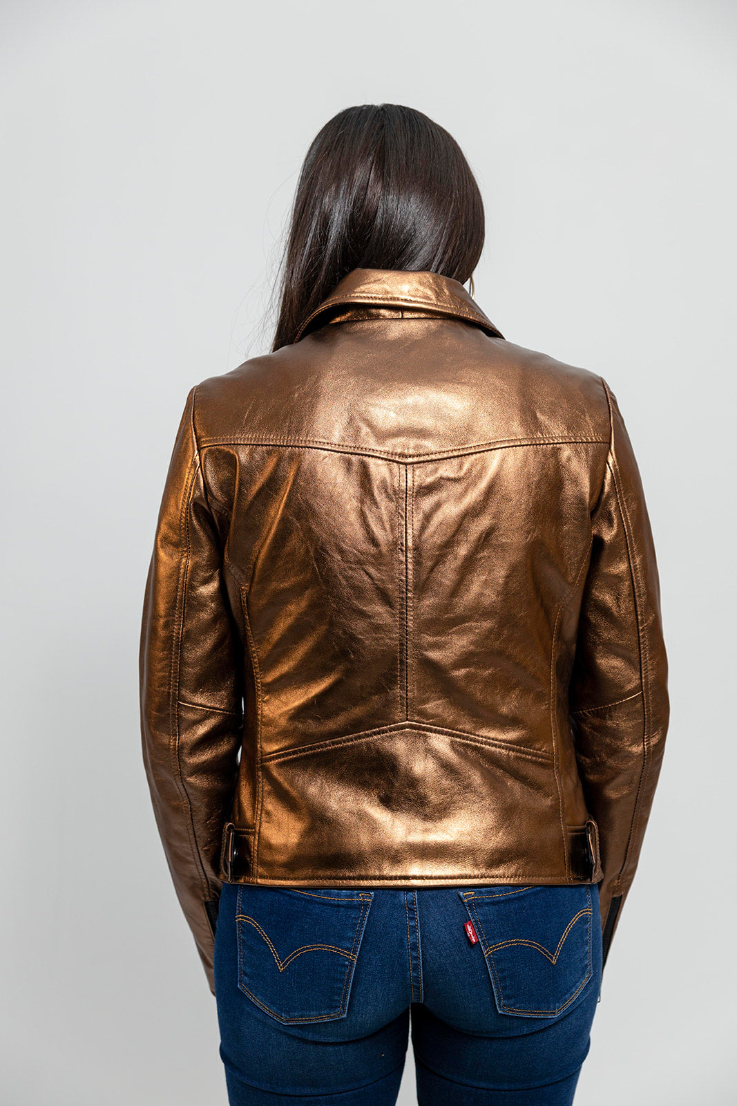 Hazel Women's Lambskin Leather Jacket Women's Leather Jacket Whet Blu NYC