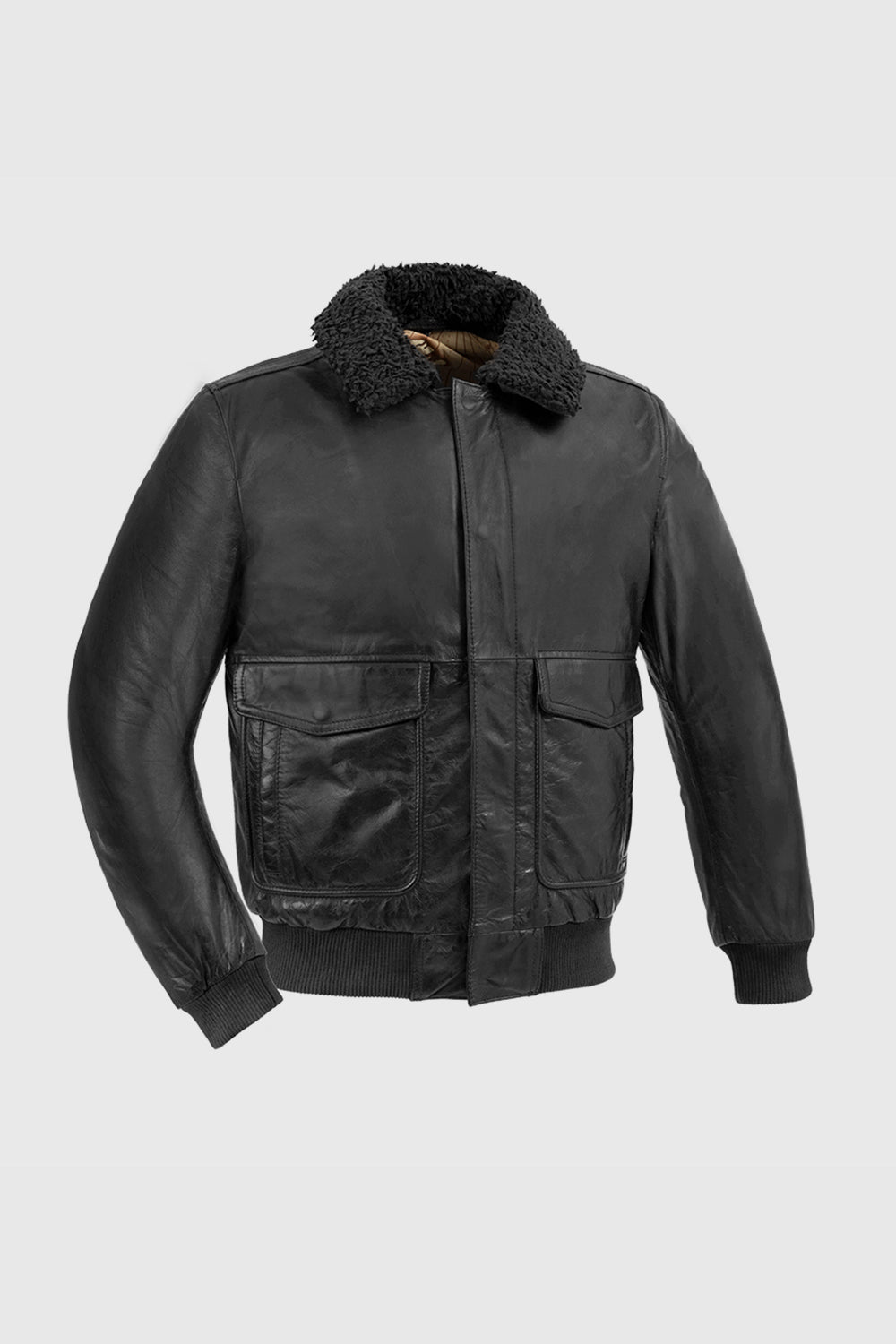 ジャケット・アウター 1970s mabrun Black Leather Bomber Jacket 1970s mabrun Black Leather Bomber Jacket 【公式通販】