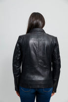 Patricia Womens Fashion Leather Jacket Women's Leather Jacket Whet Blu NYC