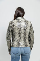 Python - Women's Leather Jacket Women's Leather Jacket Whet Blu NYC