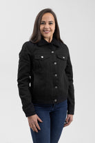 Samantha Women's Vegan Faux Leather Jacket Whet Blu NYC