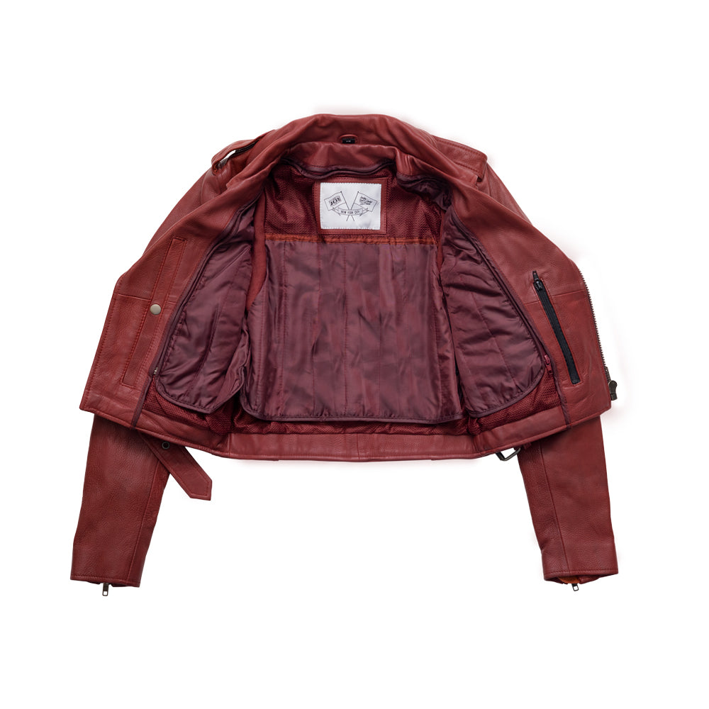 Katy Leather Jacket Women's Leather Jacket BH&BR COLLAB