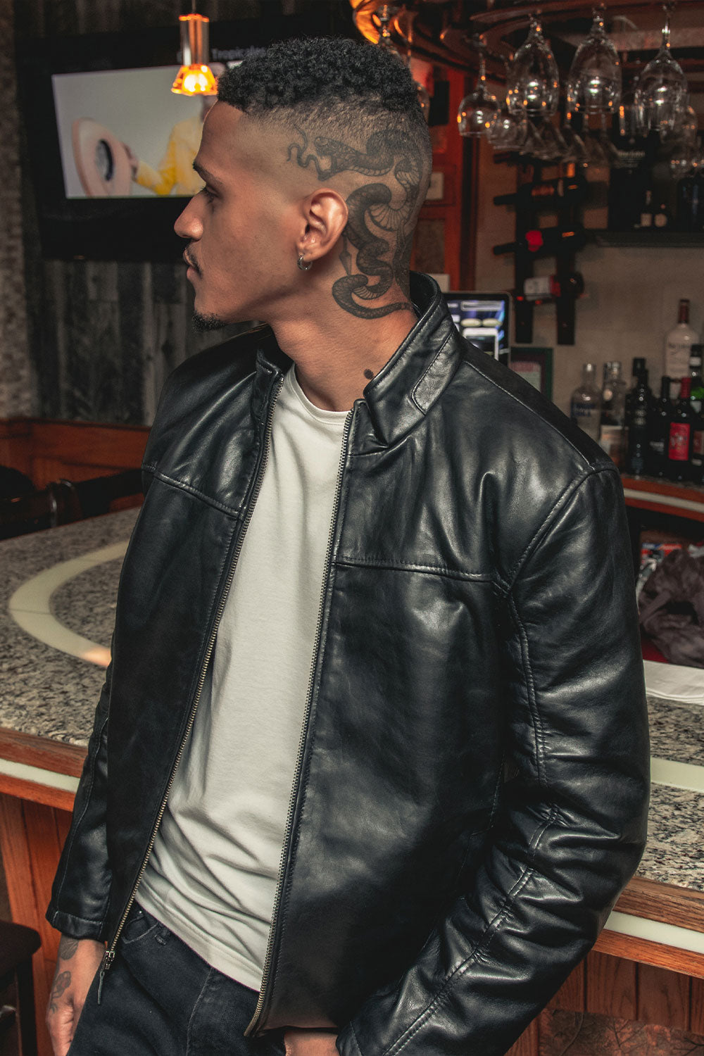 Costa Men's New Zealand Lambskin Jacket